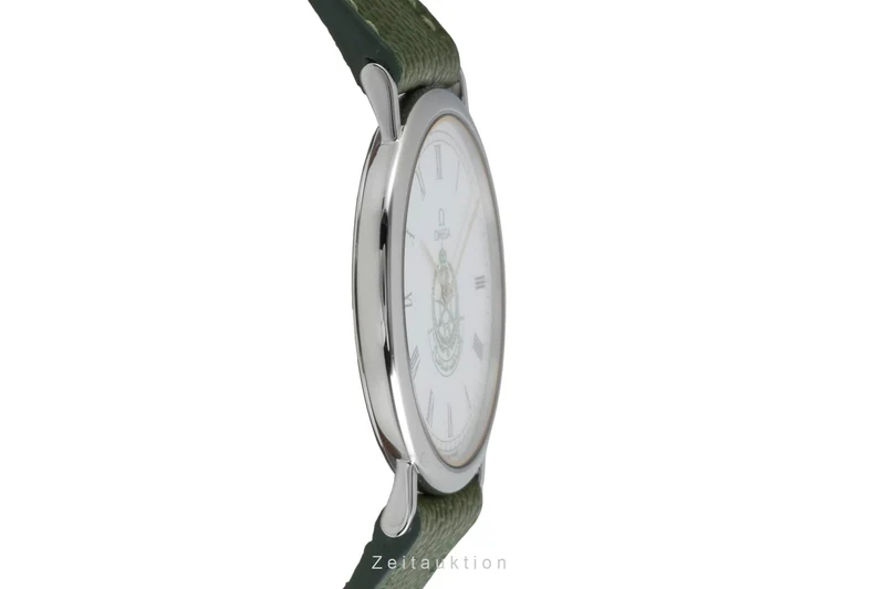 Omega De Ville steel quartz men's watch 195.0075.2 Vintage [2604255]