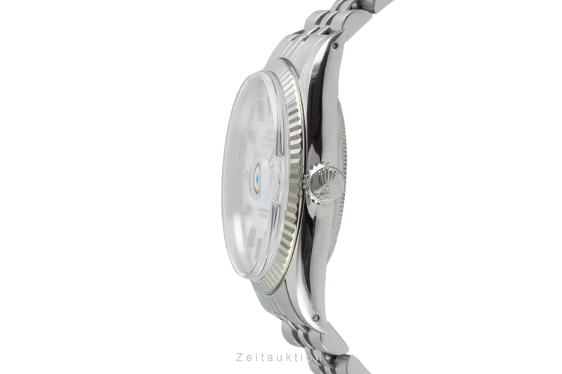 Rolex Datejust steel / white gold automatic men's watch 16014 Vintage [2604064]