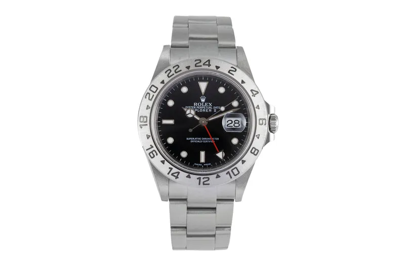 Rolex Explorer II steel automatic men's watch 16570T [2604167]