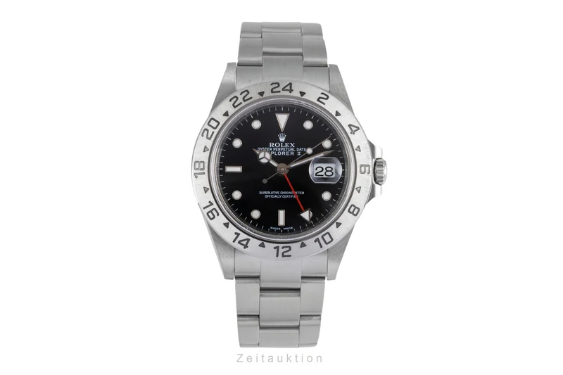 Rolex Explorer II steel automatic men's watch 16570T [2604167]