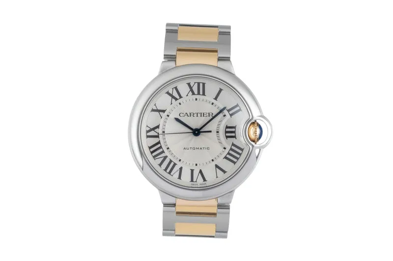 Cartier Ballon Bleu de Cartier steel / gold automatic men's watch W2BB0012 [2603562]