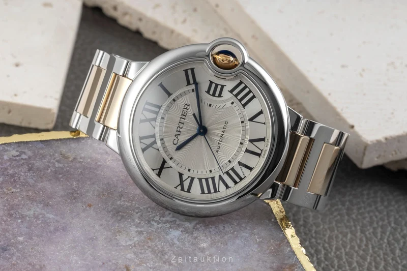 Cartier Ballon Bleu de Cartier steel / gold automatic men's watch W2BB0012 [2603562]