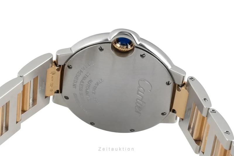 Cartier Ballon Bleu de Cartier steel / gold automatic men's watch W2BB0012 [2603562]