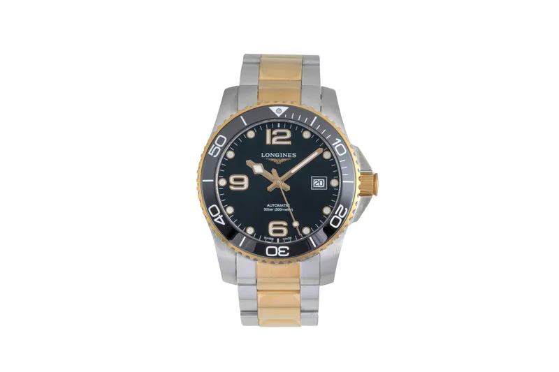 Longines Hydro Conquest gilt / steel automatic men's watch L3.781.3.56.7 [2603599]