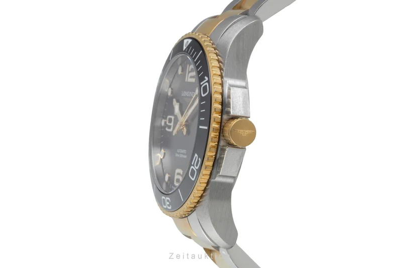 Longines Hydro Conquest gilt / steel automatic men's watch L3.781.3.56.7 [2603599]