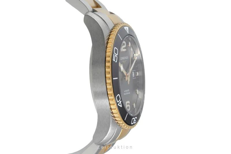Longines Hydro Conquest gilt / steel automatic men's watch L3.781.3.56.7 [2603599]