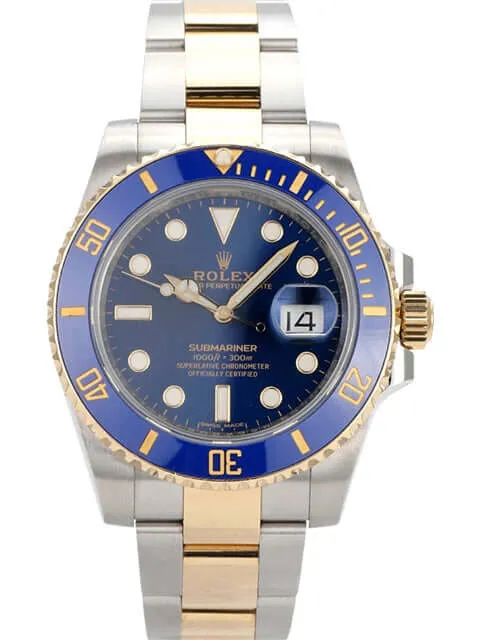 Rolex Submariner Date Edelstahl Gelbgold 116613LB