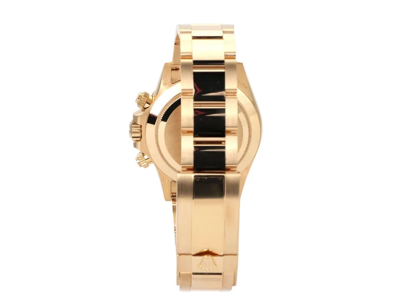 Rolex Cosmograph Daytona 116508 Gelbgold Dunkles Perlmutt Diamant