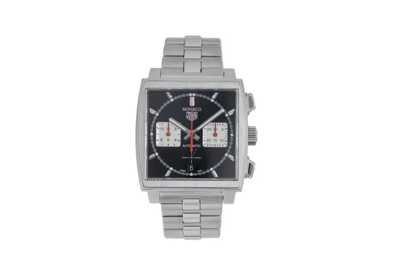 Tag Heuer Monaco chronograph steel automatic men's watch CBL2113.BA0644 LP: 7950EUR [2603449]