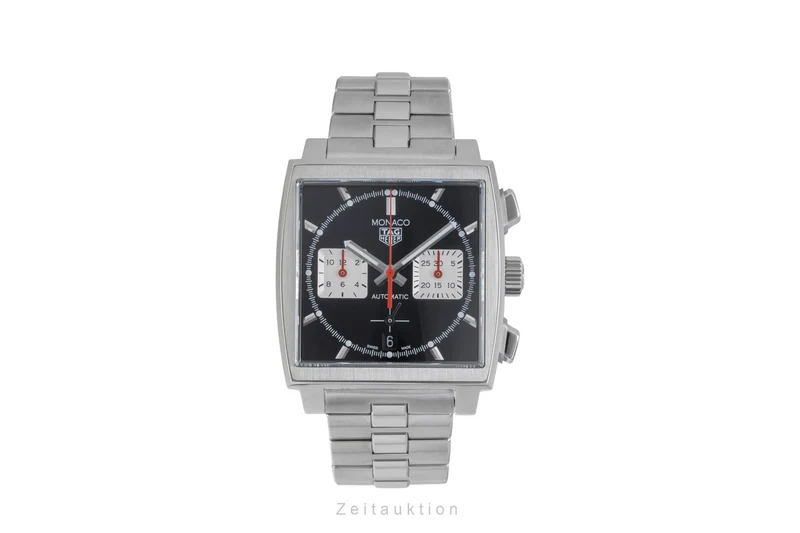 Tag Heuer Monaco chronograph steel automatic men's watch CBL2113.BA0644 LP: 7950EUR [2603449]
