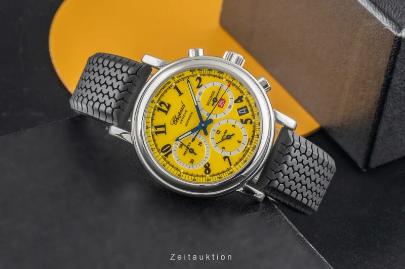 Chopard Mille Miglia chronograph steel automatic men's watch 16/8331 LP: 10300EUR [2603757]
