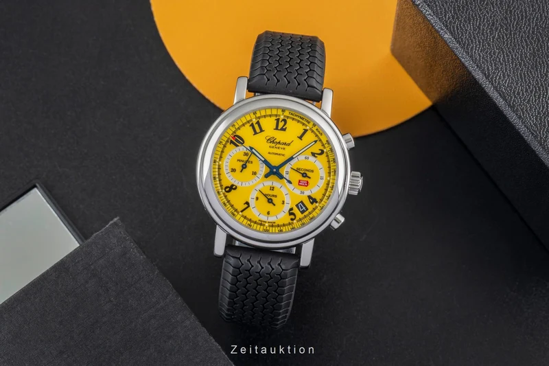 Chopard Mille Miglia chronograph steel automatic men's watch 16/8331 LP: 10300EUR [2603757]