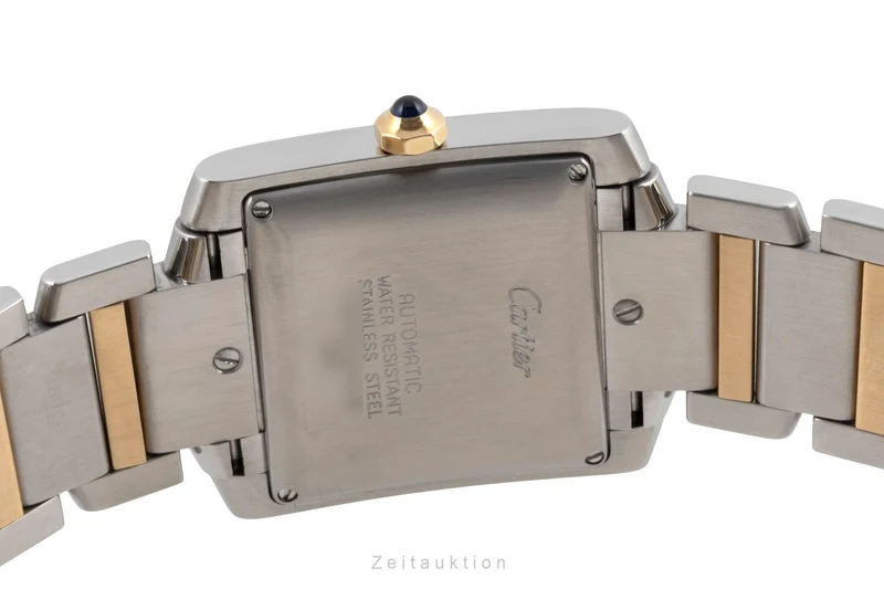 Cartier Tank Francaise steel / gold automatic unisex W51005Q4 [2603538]