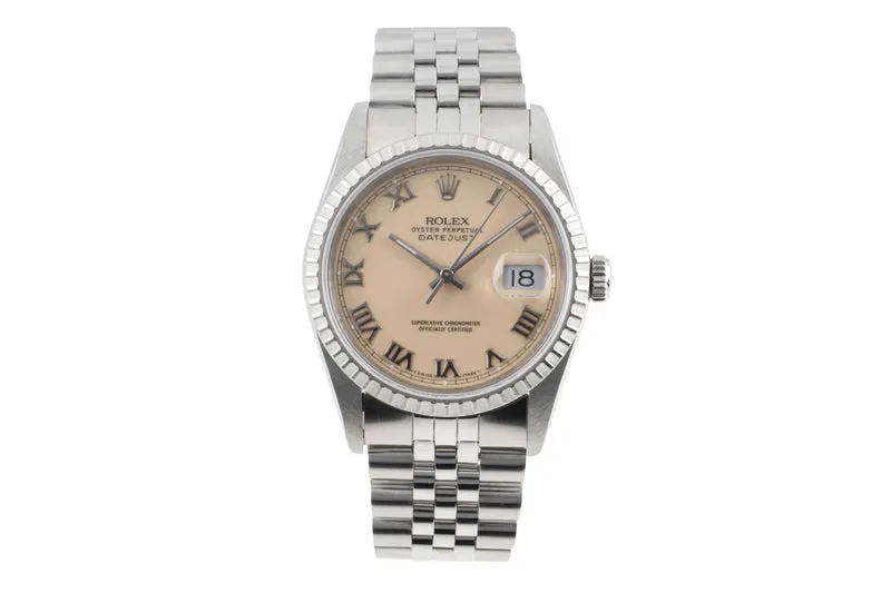 Rolex Datejust steel automatic men's watch 16220 LP: 8050EUR [2603893]
