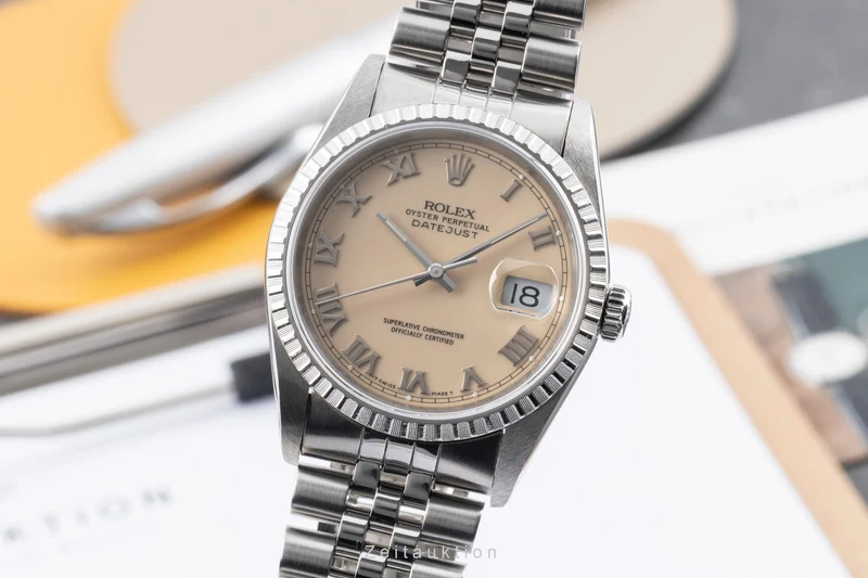 Rolex Datejust steel automatic men's watch 16220 LP: 8050EUR [2603893]