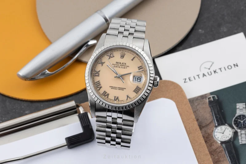Rolex Datejust steel automatic men's watch 16220 LP: 8050EUR [2603893]