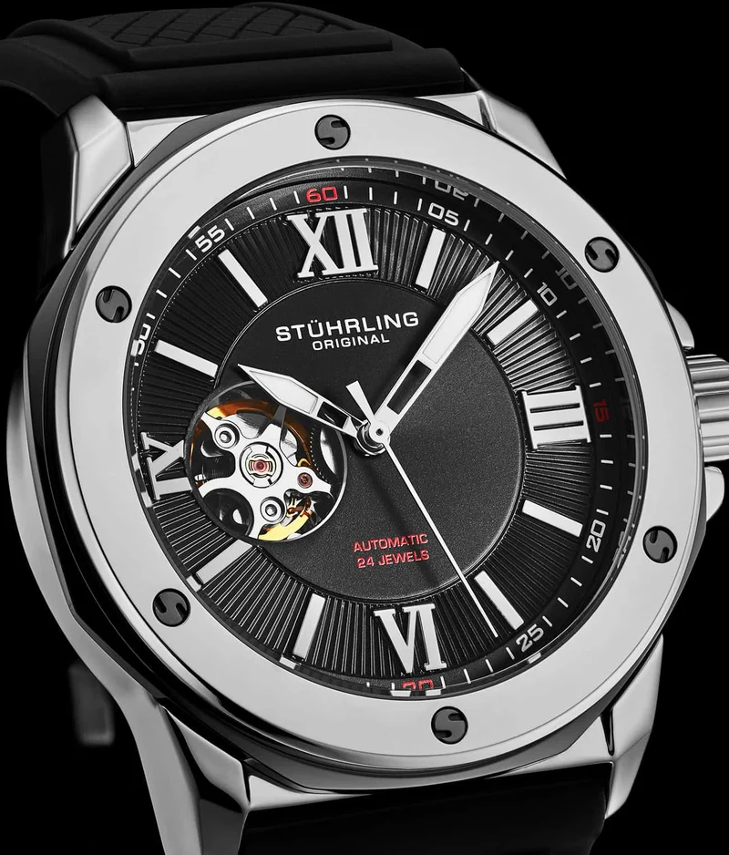 Stührling Edwardian 4056 Automatic 44mm Skeleton