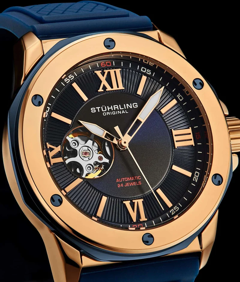 Stührling Edwardian 4056 Automatic 44mm Skeleton