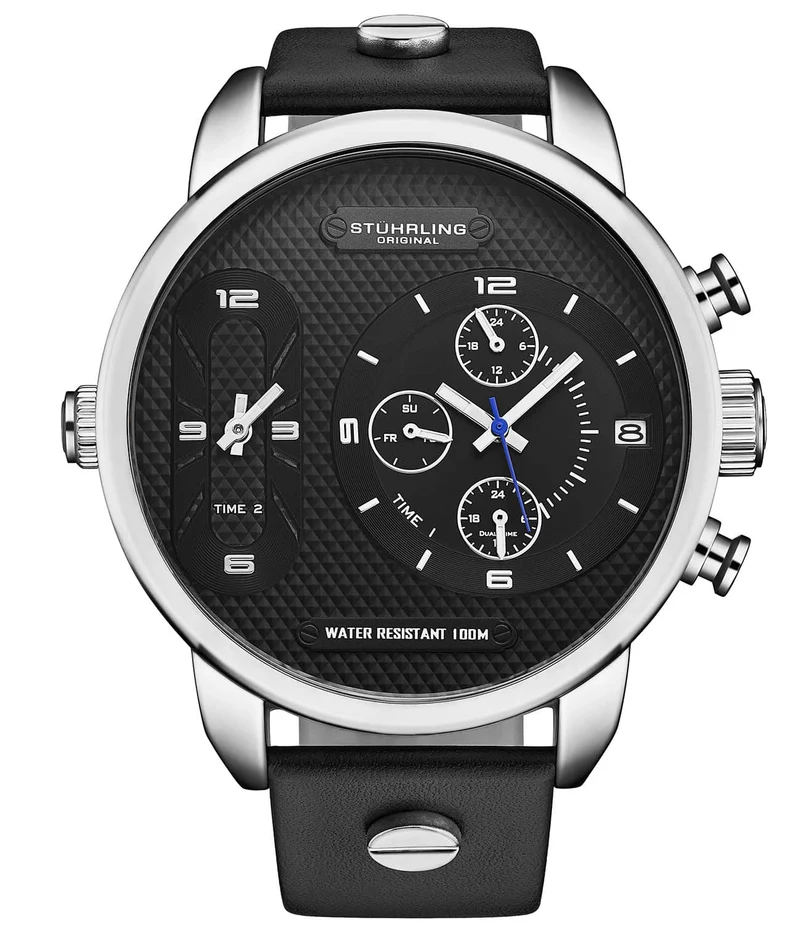 Stührling Global GMT 4052 Japanese Quartz 52mm