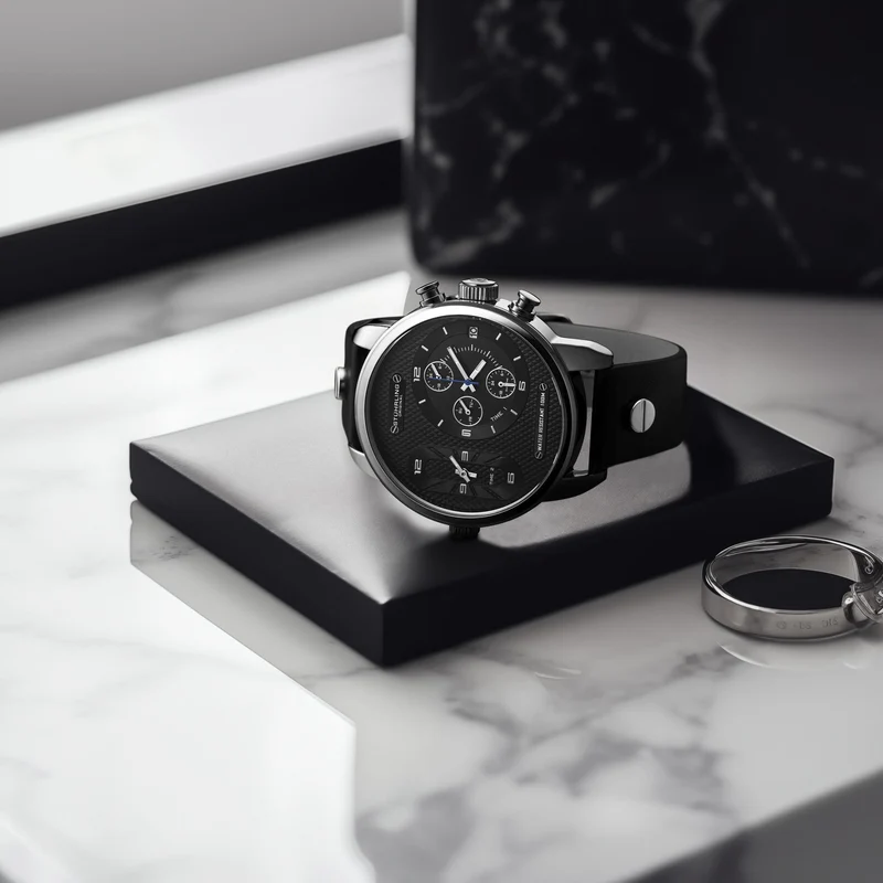 Stührling Global GMT 4052 Japanese Quartz 52mm