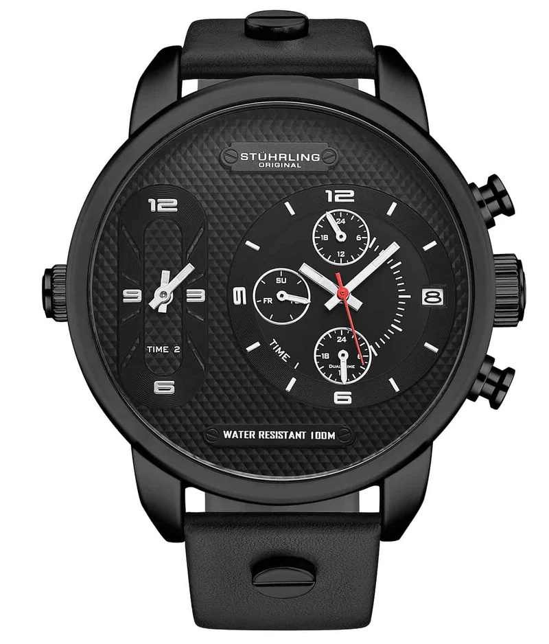 Stührling Global GMT 4052 Japanese Quartz 52mm