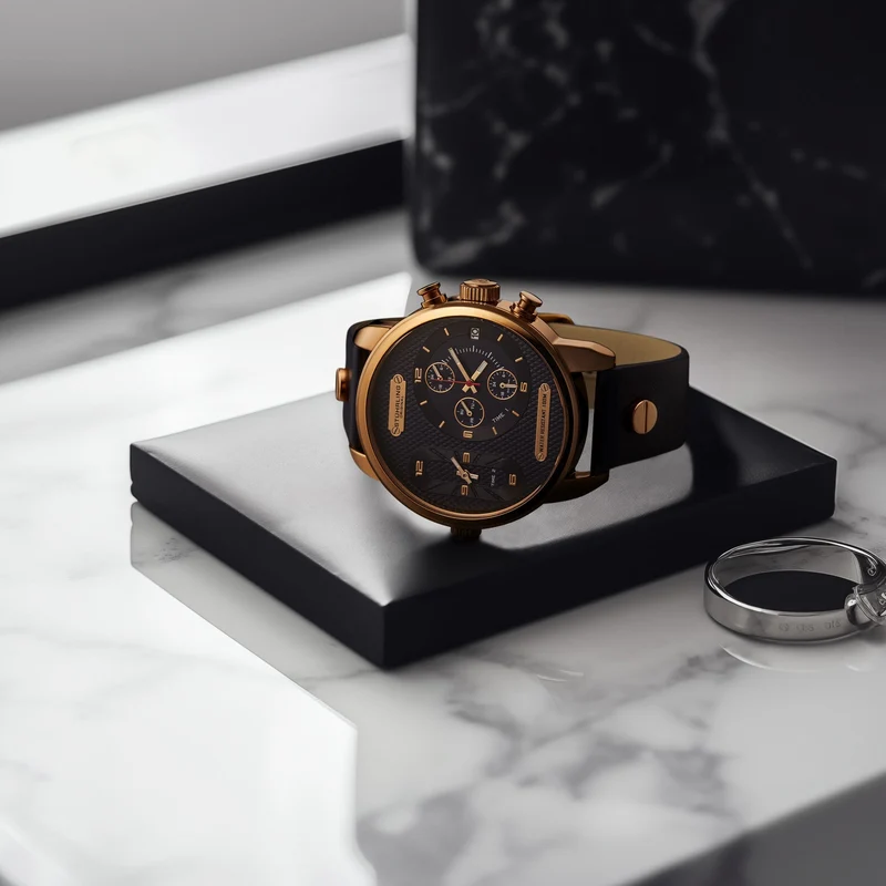 Stührling Global GMT 4052 Japanese Quartz 52mm