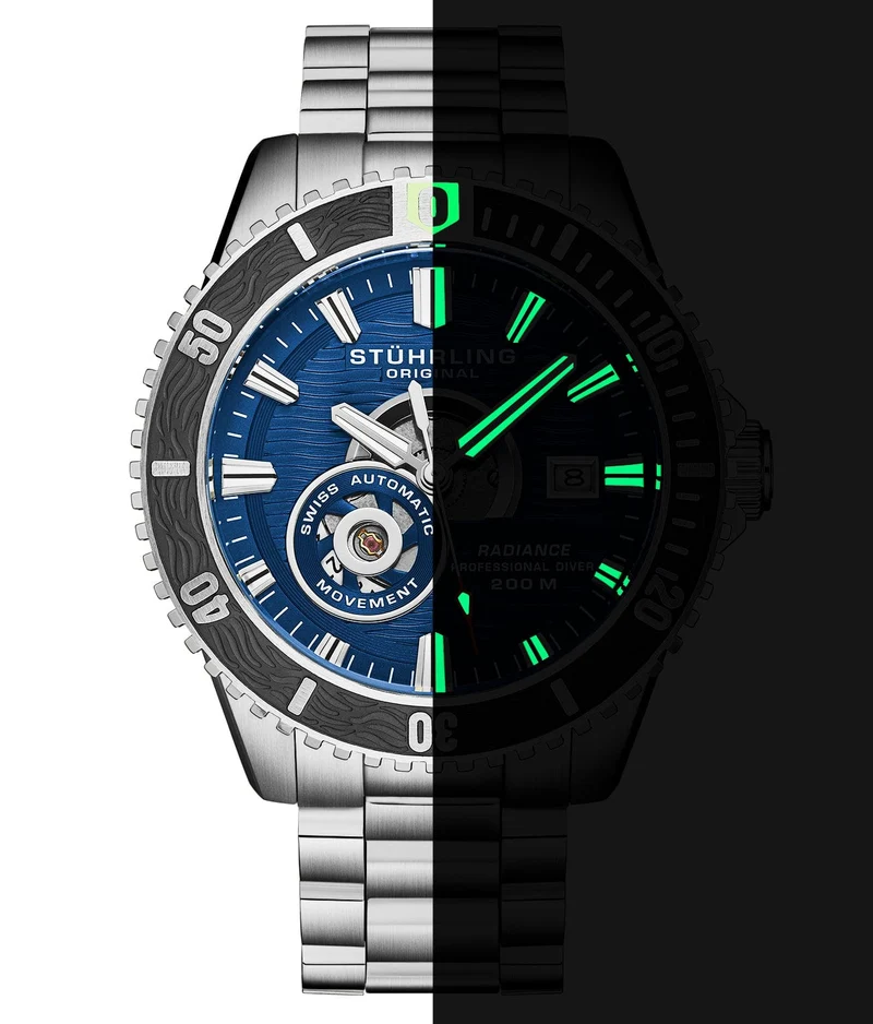 Stührling Radiance 1013 Automatic 44mm Skeleton