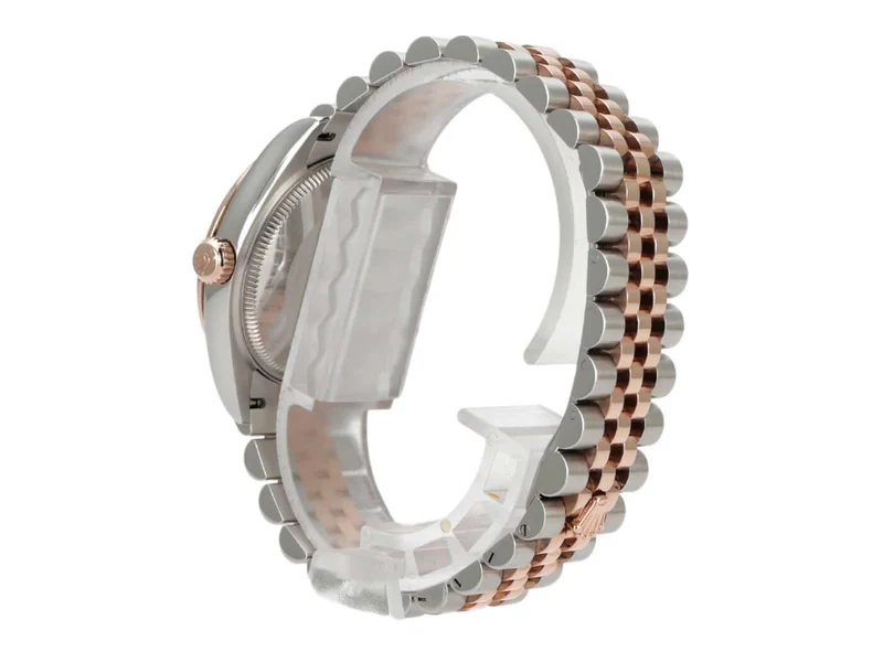 Rolex Datejust 31 Oystersteel Everose-Gold 278271 Grau Jubile-Band
