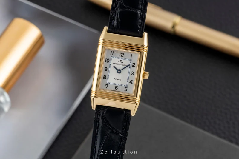 Jaeger LeCoultre Reverso 18 ct gold manual winding women's watch Q2601120 [2603513]