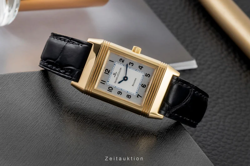 Jaeger LeCoultre Reverso 18 ct gold manual winding women's watch Q2601120 [2603513]