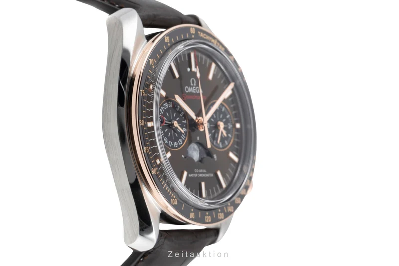 Omega Speedmaster chronograph steel / gold automatic men's watch 304.23.44.52.13.001 LP: 17500EUR [2604129]