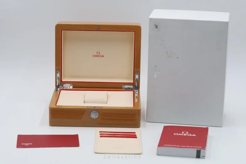 Omega Speedmaster chronograph steel / gold automatic men's watch 304.23.44.52.13.001 LP: 17500EUR [2604129]