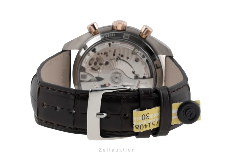 Omega Speedmaster chronograph steel / gold automatic men's watch 304.23.44.52.13.001 LP: 17500EUR [2604129]