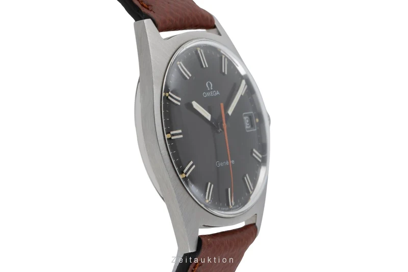 Omega Geneve steel manual winding men's watch 136.041 ST 136.0041 Vintage [2603931]