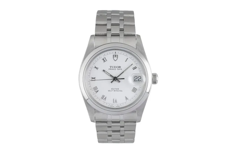 Tudor Prince Date steel automatic men's watch 74000N [2604390]