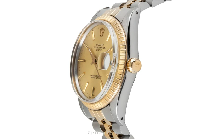 Rolex Date steel / gold automatic men's watch 15053 LP: 15350EUR [2604344]