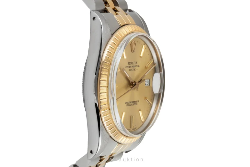 Rolex Date steel / gold automatic men's watch 15053 LP: 15350EUR [2604344]