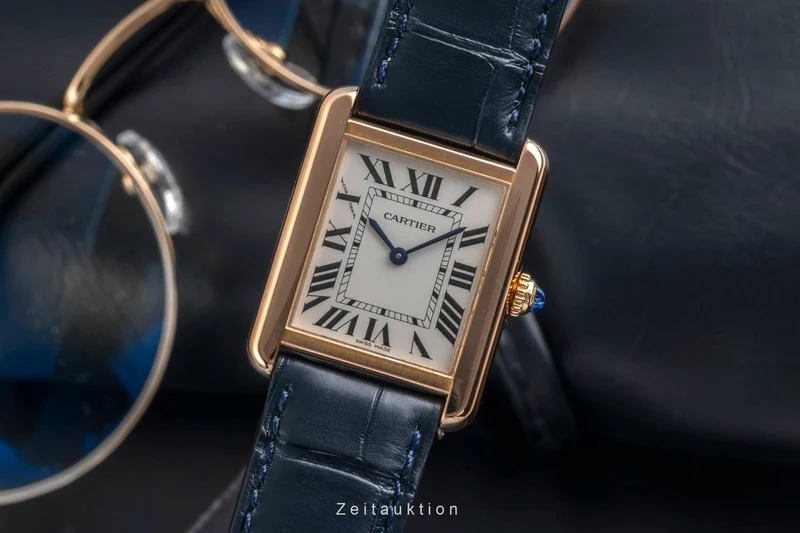 Cartier Tank steel / gold quartz women's watch W5200024 [2604003]