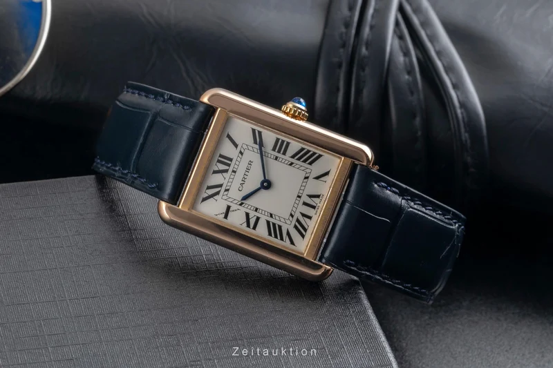 Cartier Tank steel / gold quartz women's watch W5200024 [2604003]