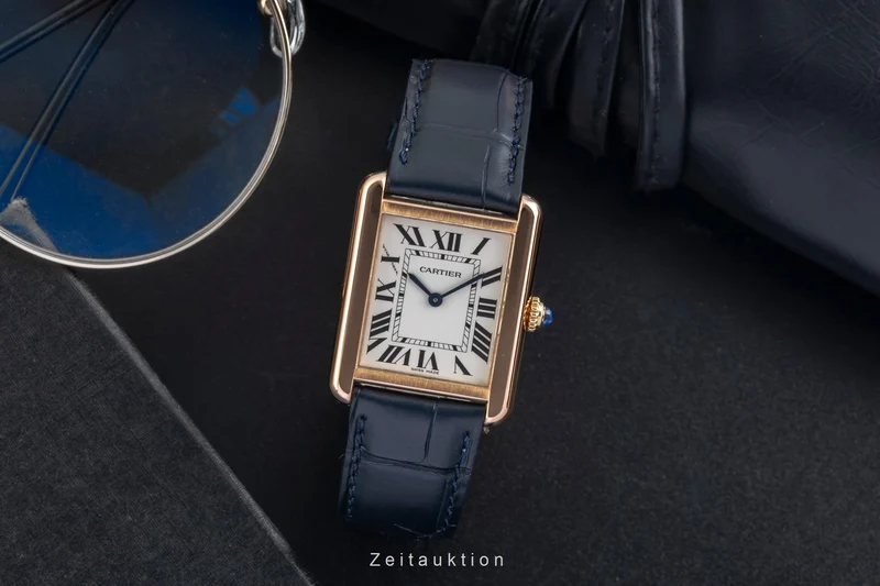 Cartier Tank steel / gold quartz women's watch W5200024 [2604003]