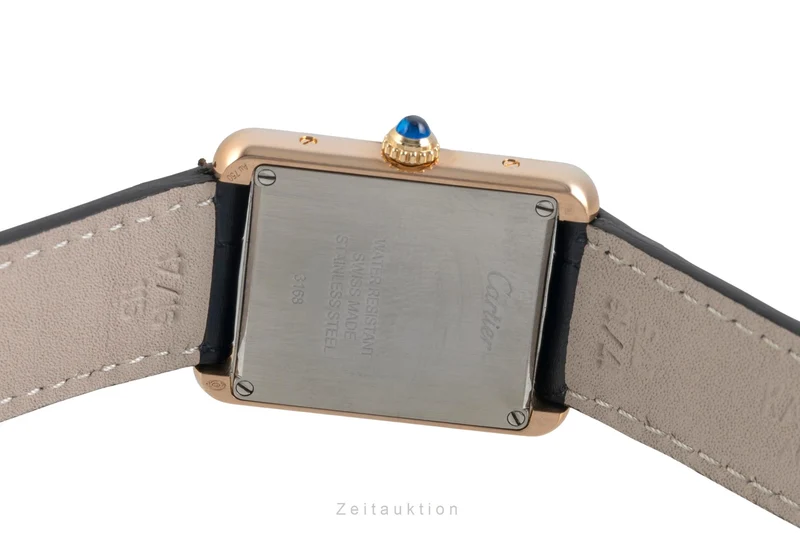 Cartier Tank steel / gold quartz women's watch W5200024 [2604003]