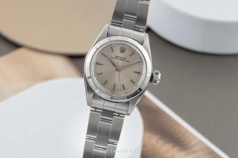Rolex Oyster Perpetual steel automatic women's watch 6623 Vintage [2602478]