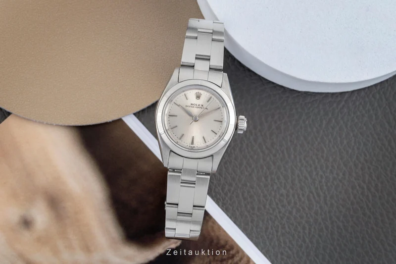 Rolex Oyster Perpetual steel automatic women's watch 6623 Vintage [2602478]