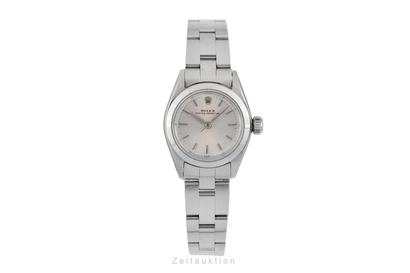 Rolex Oyster Perpetual steel automatic women's watch 6623 Vintage [2602478]