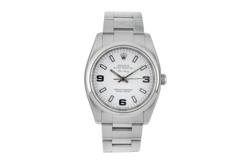 Rolex Air King steel automatic men's watch 114200 [2604329]
