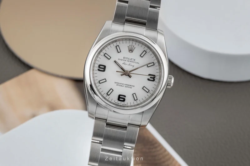 Rolex Air King steel automatic men's watch 114200 [2604329]