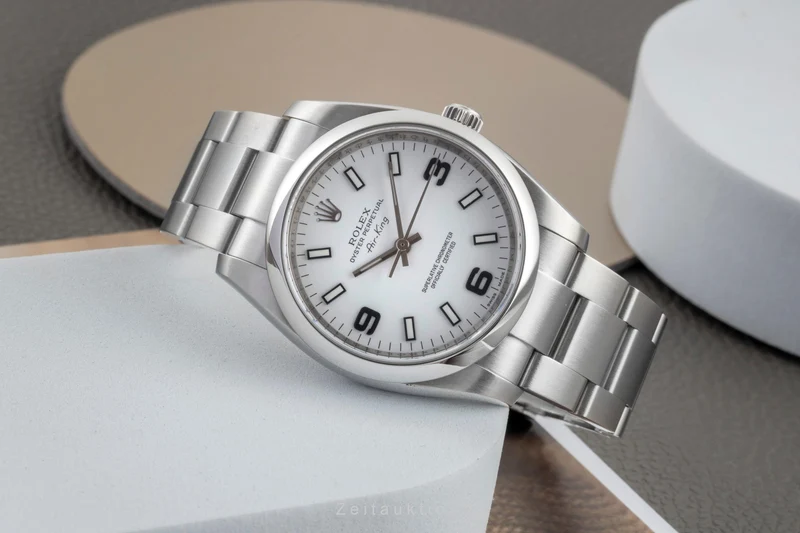 Rolex Air King steel automatic men's watch 114200 [2604329]