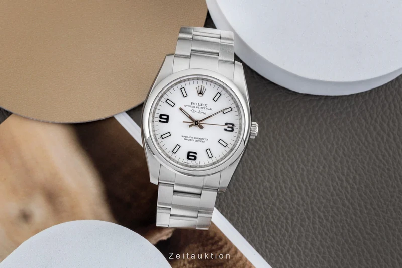 Rolex Air King steel automatic men's watch 114200 [2604329]