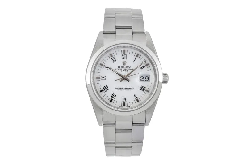 Rolex Date steel automatic men's watch 15200 [2604330]