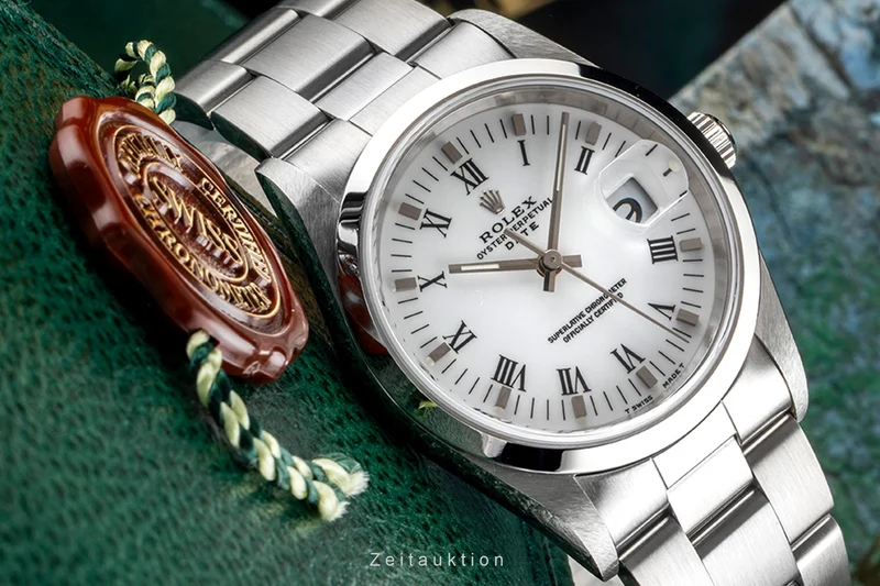 Rolex Date steel automatic men's watch 15200 [2604330]